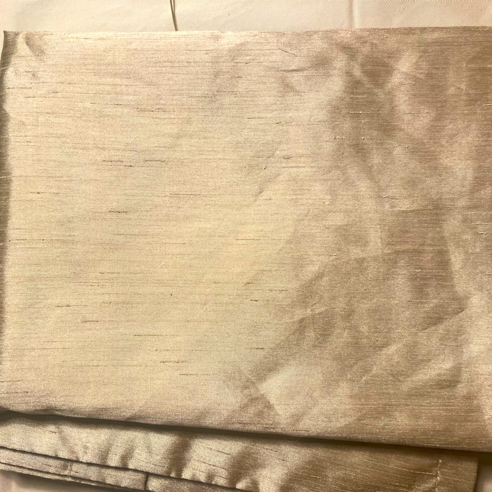 Curtain panels | Threshold | 54x84 | 4 panels | back tabs | gold